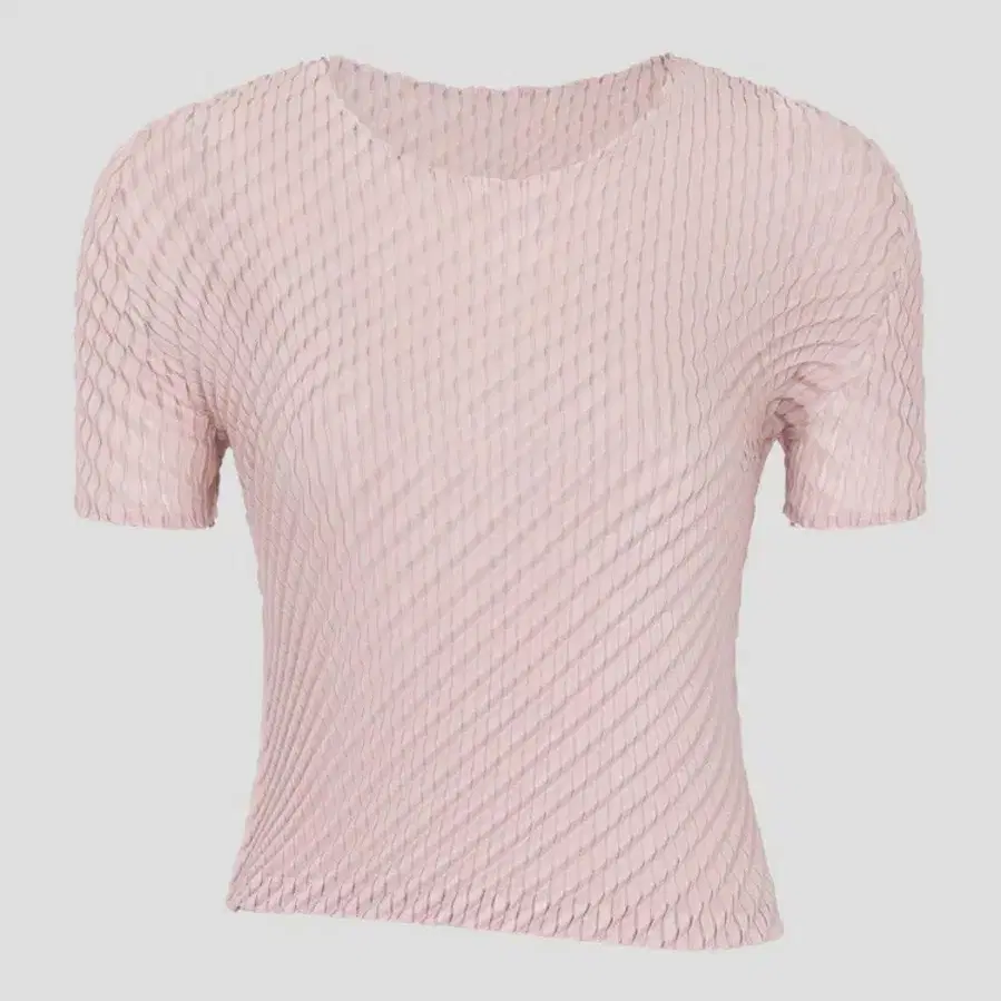 Issey Miyake Top Chiffon Twist 2 Top Light Pink Size 2 | Bunjang
