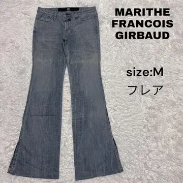 MARITHE FRANCOIS GIRBAUD 데님 M 플레어