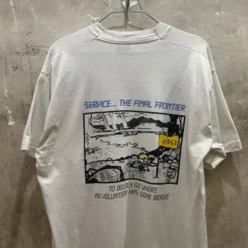 90s 미국제 Alpha Phi Omega 1994 칼리지 T셔츠
