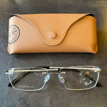 레이밴 Ray-Ban 무테 안경 티타늄