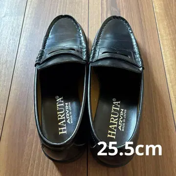 HARUTA ARVIN 로퍼 블랙 25.5cm EEE