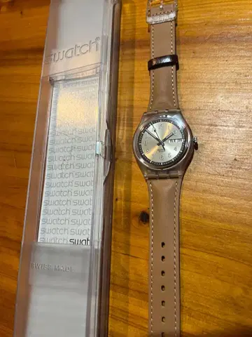 [ 미사용 ] swatch 손목시계 배터리 방전 스와치