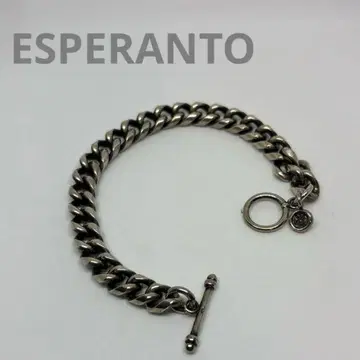 ESPERANTO 에스페란토 실버 925 체인 팔찌