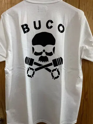 리얼 맥코이 BUCO 포켓 부착 T셔츠 화이트