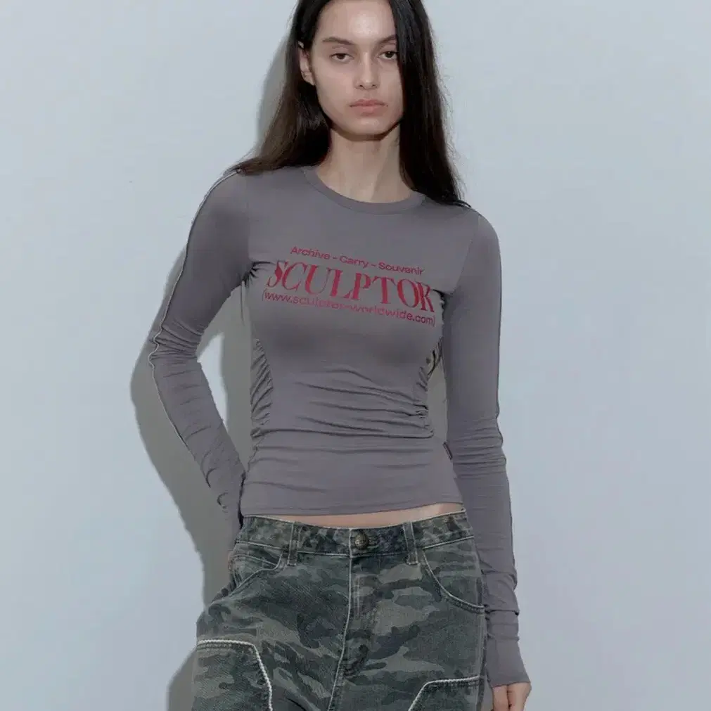 Buy) Sculptor flag Raglan long-sleeved T-shirt | Bunjang Global