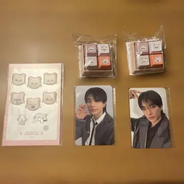 Stray Kids Jiniret 트레이딩 카드 세트 키보드 참