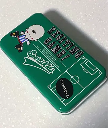 쇼와 레트로 캔 펜 케이스 SPORTS KIDS 축구