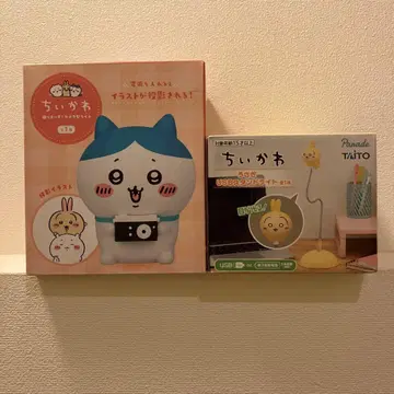 [치이카와] 토끼 하치와레 스탠드 라이트 카메라형 라이트