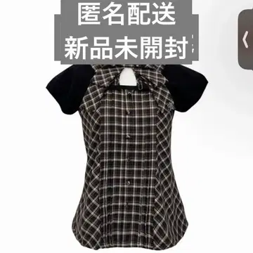 미셸 마카롱 볼레로 set 프론트 리본 체크 상의