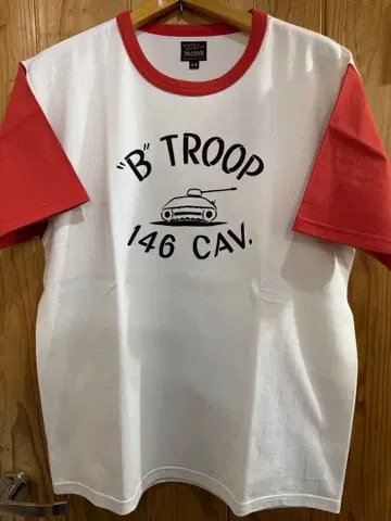 The REAL McCOY'S B TROOP 146 CAV 티셔츠