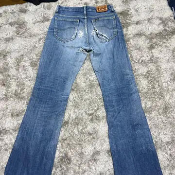 Lee 부츠컷 데님 데미지 가공 W31 L32