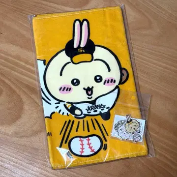 [ 미개봉 ] 토끼 후쿠오카 소프트뱅크 호크스 페이스 타월 키링 세트