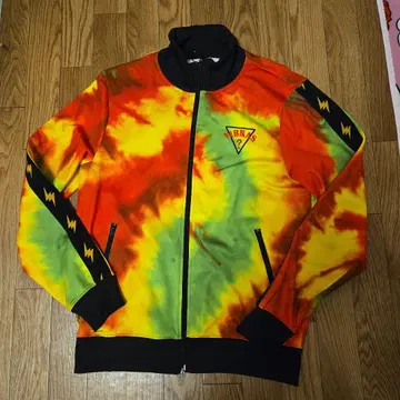 GUESS VIBRAS 트랙 자켓 타이다이 패턴
