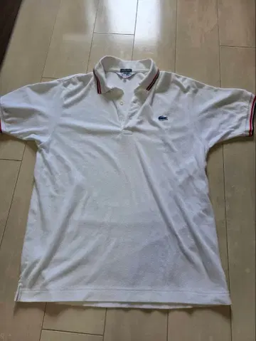 LACOSTE 화이트 피케 셔츠 French brand 라코스테