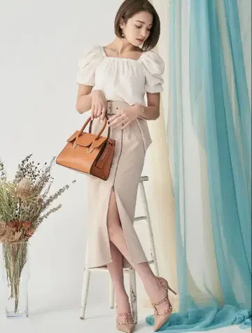 미사용 새상품 리젝시 스터드 핑힐 펌프스 갸루 캬바쿠라 밤나비