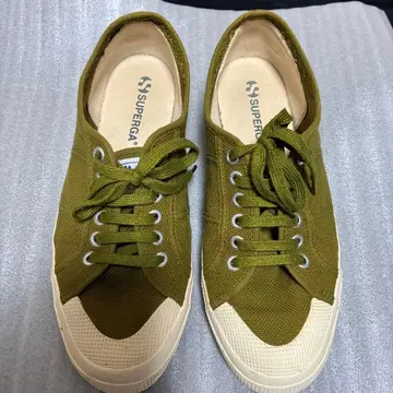 SUPERGA 스페루가 스니커즈 아미그린 카키