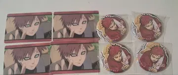 NARUTO 가아라 클리어 카드 캔뱃지 세트