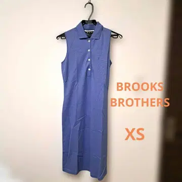 Brooks Brothers 슬리브리스 폴로 원피스 XS