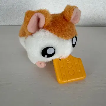 꼬마햄토리 햄스터 봉제 인형 쿠키 헤이세이 레트로 작동 확인 완료