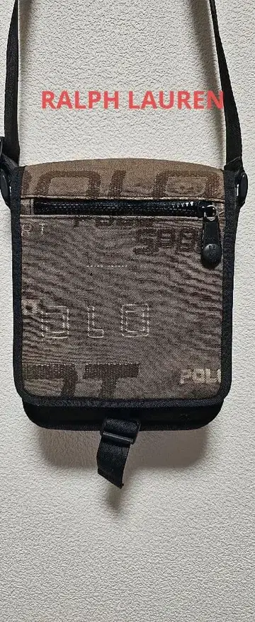 POLO SPORT 랄프 로렌 90s 숄더백 캠퍼스 원단