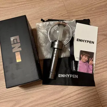 ENHYPEN 응원봉 Ver.1 전원 트레이딩 카드 포함