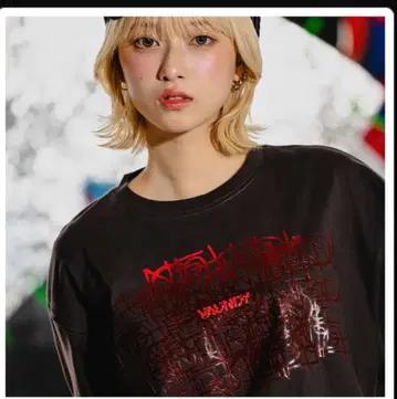 Vaundy T셔츠 블랙 L 사이즈