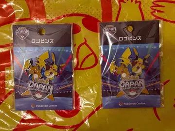 포켓몬 재팬 챔피언쉽 PJCS2026 로고 핀즈 2개 세트