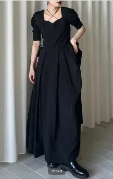 SEERSUCKER VOLUME HEM DRESS ameri
