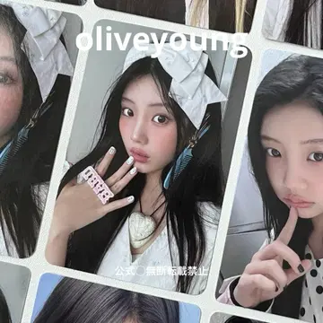 ILLIT 올리브영 원희 트레이딩 카드