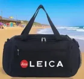 LEICA 프린트 보스턴 백 59cm