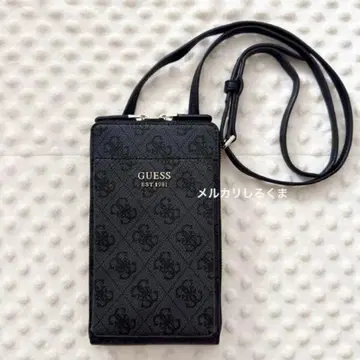 GUESS 숄더백 숄더 지갑 게스 블랙 블랙 미사용