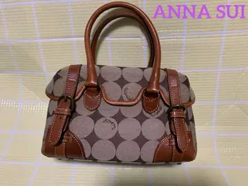 ANNA SUI 핸드백 도트 무늬