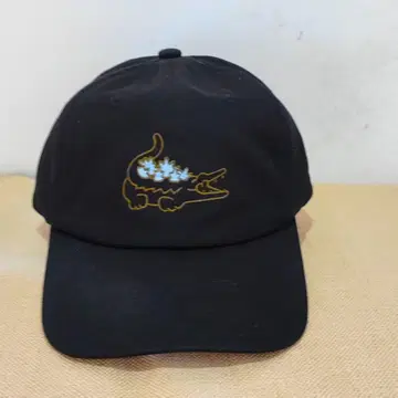 라코스테 고질라 캡 LACOSTEGODZILLA 콜라보 블랙