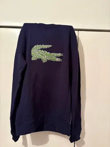2회 착용 Lacoste 라코스테 빅 크로커다일 맨투맨 s 사이즈