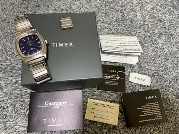 TIMEX 리이슈 1983E-LINE 손목시계 TW2Y07400 네이비