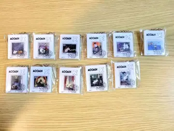 무민 MOOMIN 우표 퍼즐 키링 시크릿 전 11종 오사카 만박