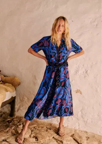 Sezane Adele dress 34