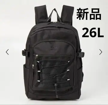 UMBRO(엄브로) 라운드 드로 코드 백팩 블랙 26L