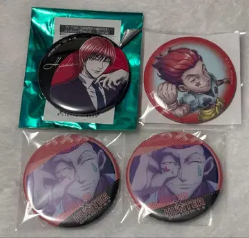 HUNTER x HUNTER 캔뱃지 히소카 모음