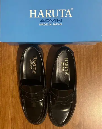 HARUTA ARVIN 로퍼 23cm 블랙