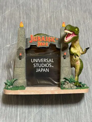 USJ 쥬라기 공원 디오라마 피규어 사진 프레임