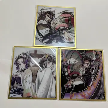 귀멸의 칼날 아크릴 색지 코쵸우 시노부 츠유리 카나오 webshop 복권