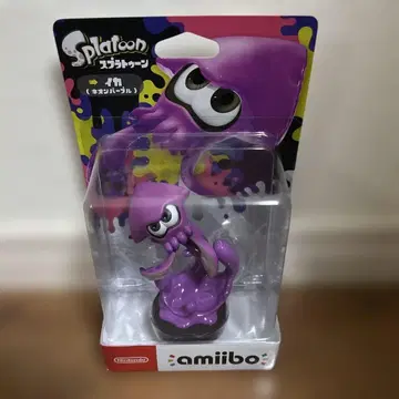 [ 미개봉 ] amiibo 오징어 네온 퍼플 (스프라툰)