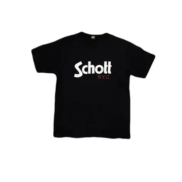 Schott N.Y.C. 블랙 티셔츠 M 사이즈