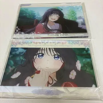 향기로운 꽃은 늠름하게 피다 A6 비주얼 아크릴 플레이트 2종 세트