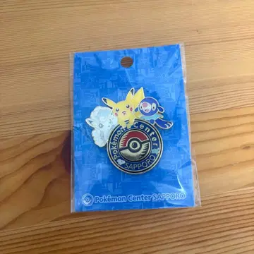 포켓몬 센터 삿포로 로고 핀즈 피카츄