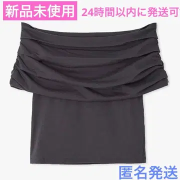 최종 가격 [ 미사용 새상품 ] 스나이델 오프숄더 컷 상의