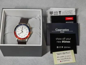 TIMEX 워터베리 트래디셔널 GMT 실버
