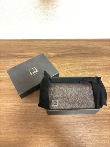 dunhill 명함지갑 카드 케이스 브라운
