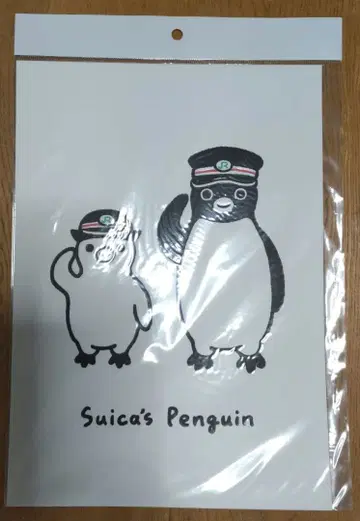 Suica 펭귄 활판 포스터 (경례)